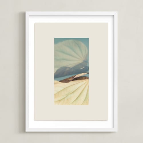 This is a blue sage art by Shawna Urban called it's a beautiful life ii