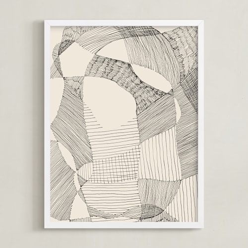 This is a ivory black art by Catilustre called random land ii