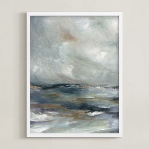 This is a cloud blue art by Nicoletta Savod called le éclat 1