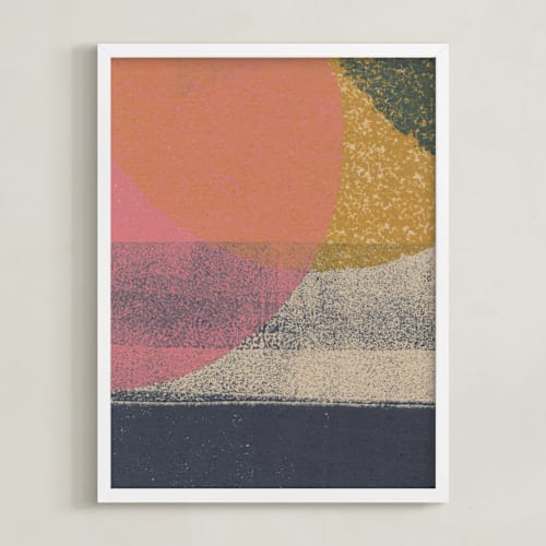 This is a sunset art by Molly Lloyd called setting light i