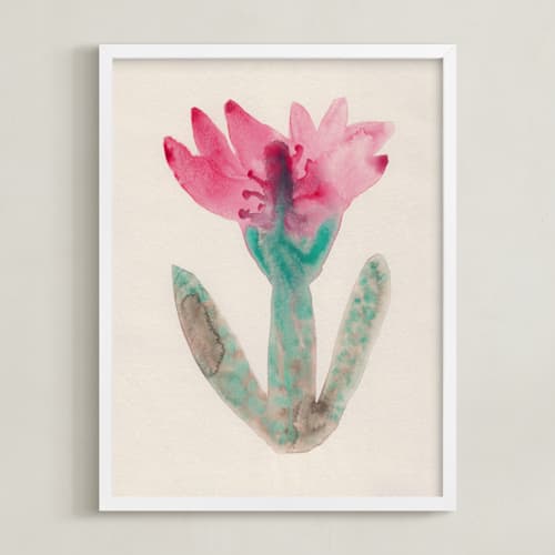 This is a blossom pink art with standard by Alisa Galitsyna called the morning garden 3