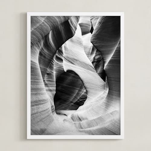 This is a ink art by Kamala Nahas called canyon 1