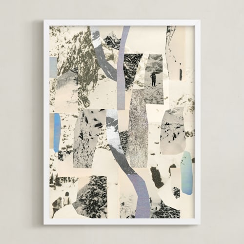 This is a cool air art by Sumak Studio called mountains