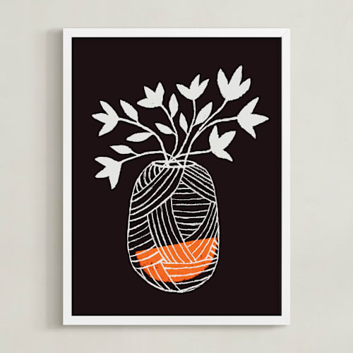 This is a nectarine art by Marabou Design called petiole