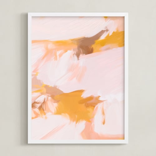 This is a marigold orange art by Parima Studio called marigolds no.2