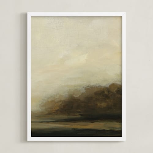 This is a beige art with standard by Haley Knighten called slow evening 2