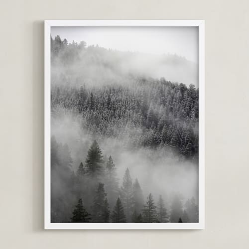 This is a mist art by Jenna Holcomb called into the fog