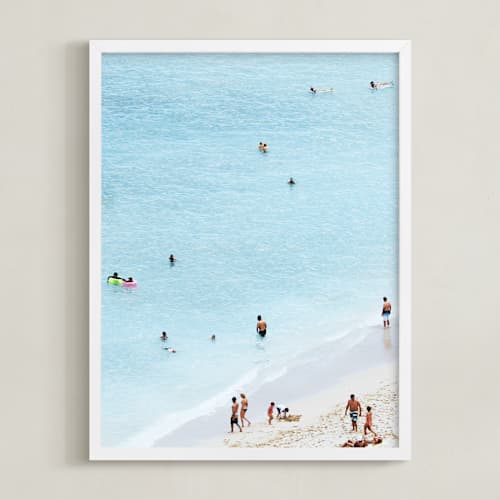 This is a ocean blue art by Summer Strauch called if you steal my sunshine #1