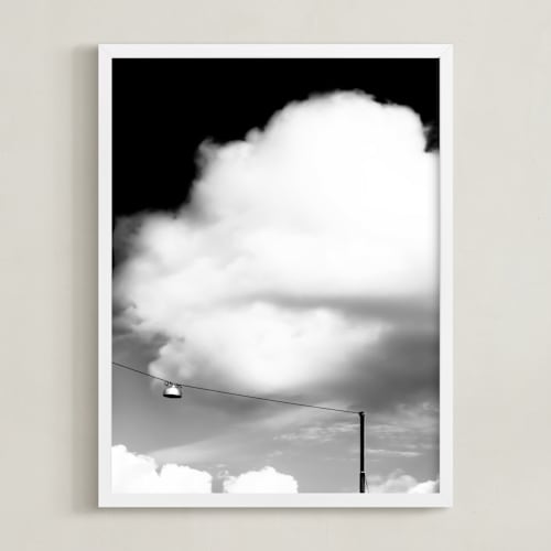 This is a black and white art by Lisa Sundin called fyris