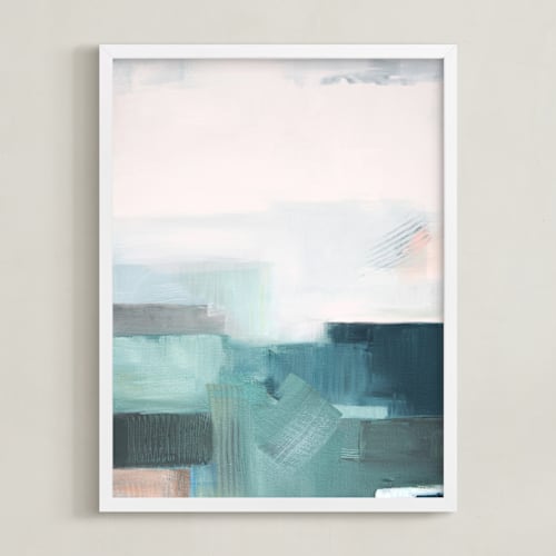 This is a sage green art by AlisonJerry called sage fields ll