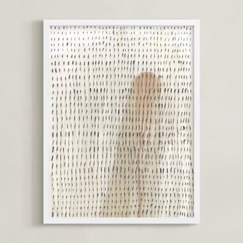 This is a muted walnut art with standard by Luci Power called rhythm disrupted