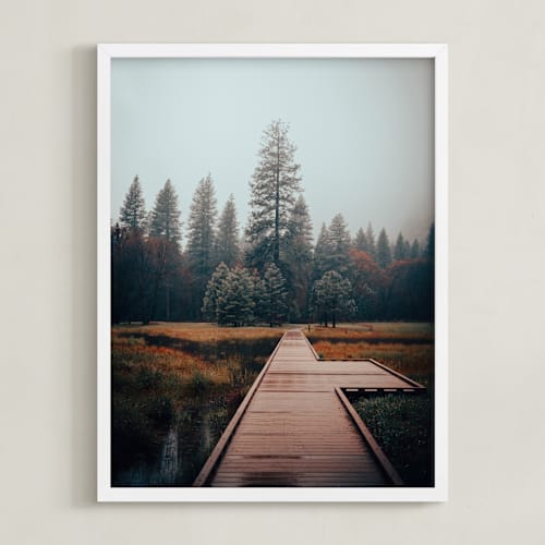 This is a moody sage art with standard by Tania Medeiros called misty