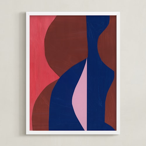This is a byzantine blue art by cyrille gulassa called dreaming in blue ii