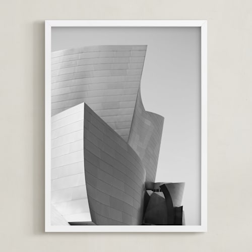 This is a monochrome art by lulu and isabelle called curves