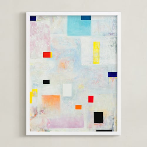 This is a multi-colored art by Elle Youm called rhythm of color