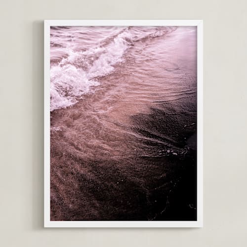 This is a copper art by Karly Rose Sahr called black sand i