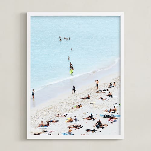 This is a ocean blue art by Summer Strauch called if you steal my sunshine #2