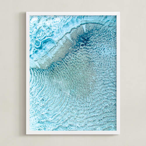 This is a seafoam blue art by Kaitlin Rebesco called sandbar