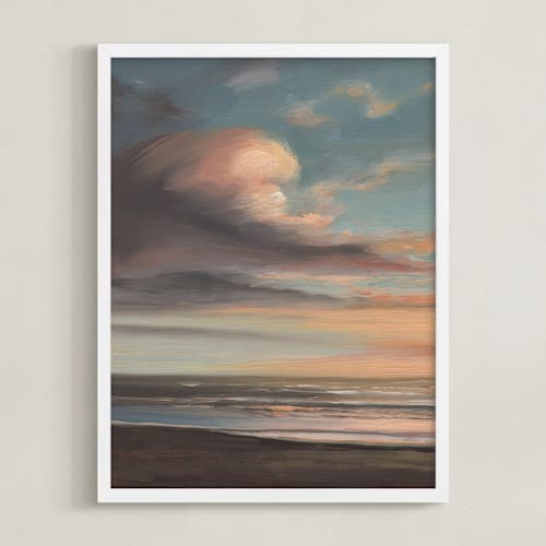 This is a rose gold art with standard by Khara Ledonne called cape lookout