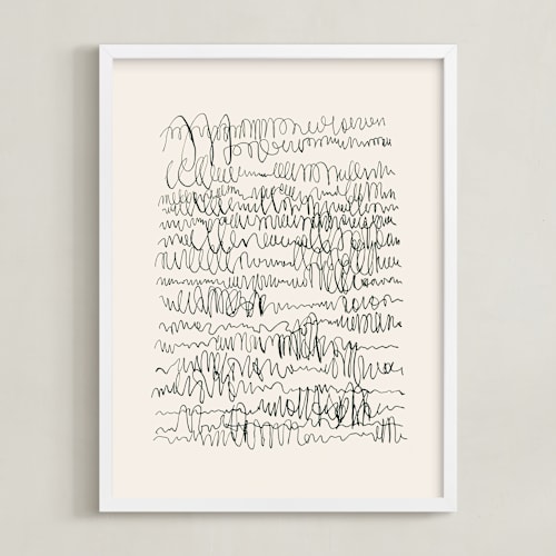 This is a monochrome art by Catilustre called nature, you and me n.4 i