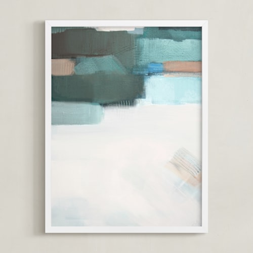 This is a sage green art by AlisonJerry called sage fields l