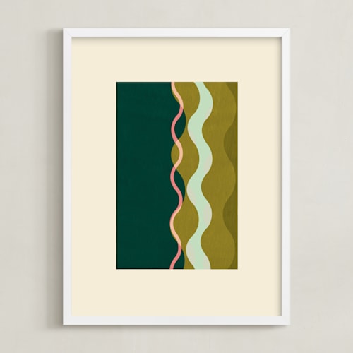 This is a forest art with standard by Baumbirdy called transparent waves