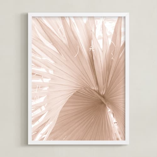 This is a beige art by Carly Tabak called whirl