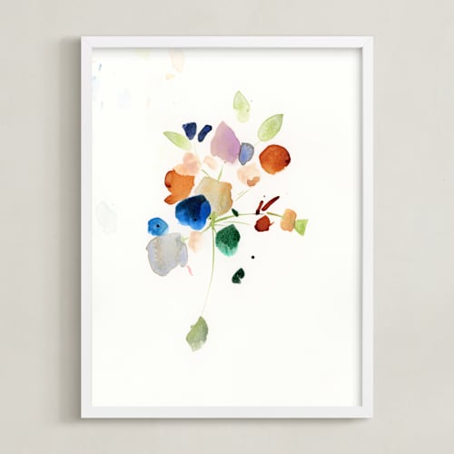 This is a royal art by Lindsay Megahed called impromptu bouquet