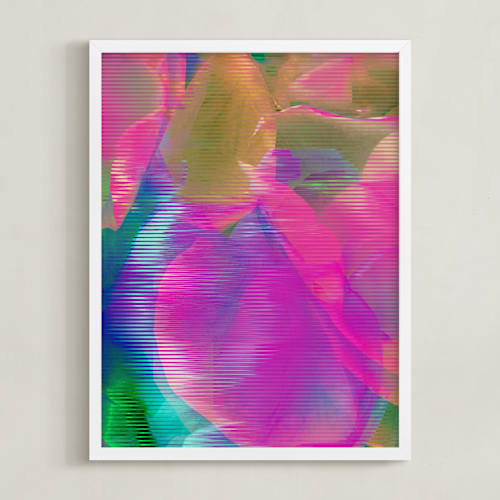 This is a neon art by Karen Kardatzke called spring loading...