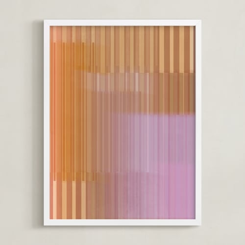 This is a light art by Maja Cunningham called in the morning light
