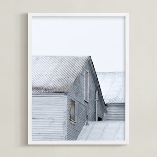 This is a nordic blue art by Lisa Sundin called nordic frost