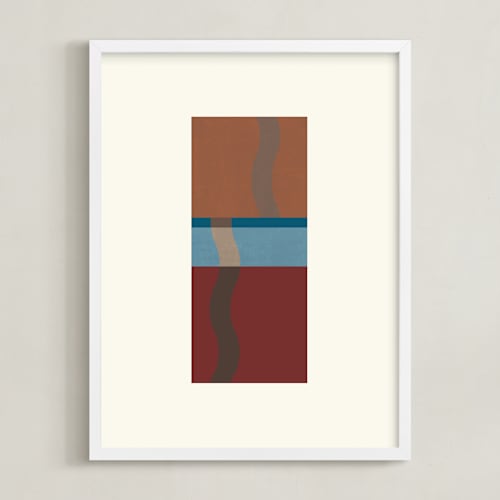 This is a rustic art with standard by Baumbirdy called rise 2