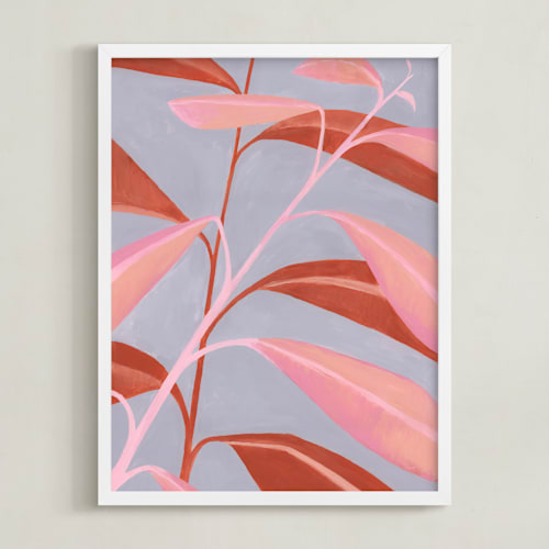 This is a terracotta pink art by Rosana Laiz Blursbyai called hova