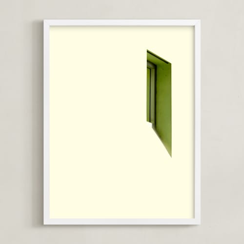 This is a light moss art with standard by Lisa Sundin called a balanced arch