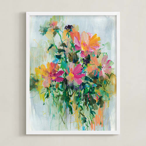 This is a petal art by Sonal Nathwani called flowering