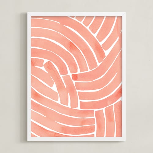 This is a ginger art by Kristine Sarley called curvy lines