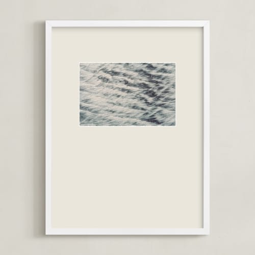 This is a taupe sand art with standard by Shawna Urban called sand and sea 1