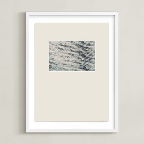 This is a taupe sand art by Shawna Urban called sand and sea 1