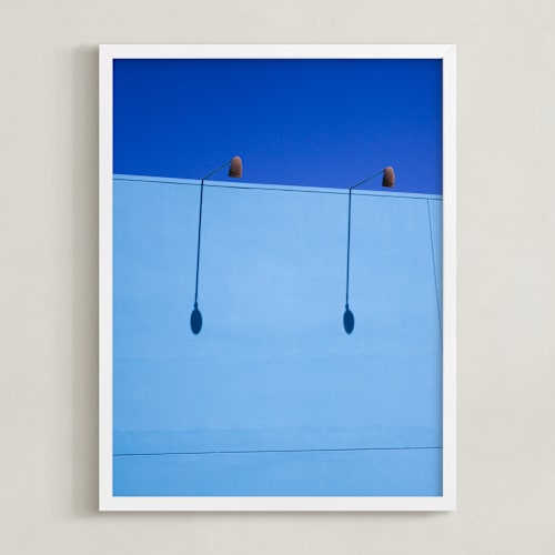 This is a vibrant teal blue art by Diana K. Garrett called blues!