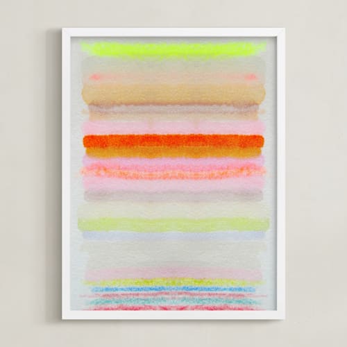 This is a vibrant pastel art by HAPI ART called inner light