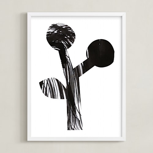 This is a obsidian art by Alexandra Dzh called bold and graphic flowers i