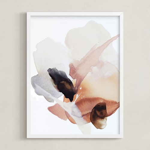 This is a dusty rose art by Mya Bessette called compassion project