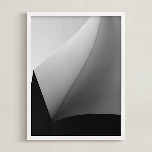This is a black & white art by Angie McMonigal called swept away ii