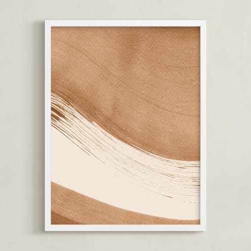 This is a caramel art by Melissa Selmin called boundary no. 1