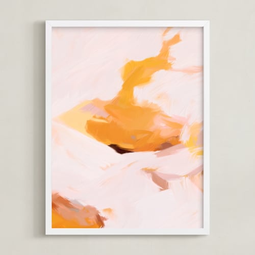 This is a marigold orange art by Parima Studio called marigolds no.1