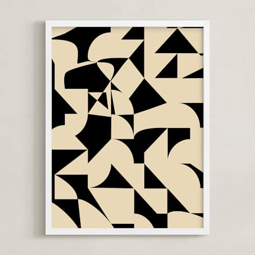 This is a noir art by Beth Vassalo called shaped