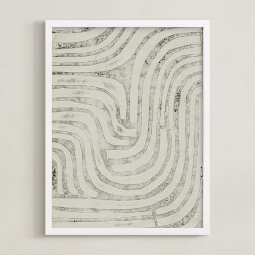 This is a fog grey art by Alisa Galitsyna called maze