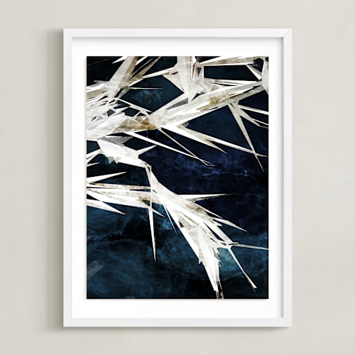 This is a deep blue art by Tanya Lee Design called midnight nature i