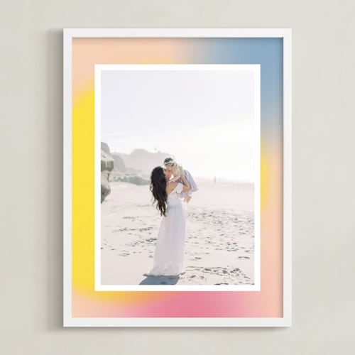 This is a sunshine photo art with standard by Creo Study called gradient: framed photo