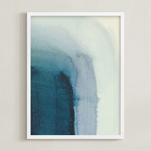 This is a blue agate art by Nell Waters Bernegger called passage 1
